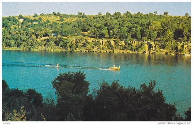 Scenic view,  Lake Marble Falls,  Fredericksburg,  Texas,   40-60s