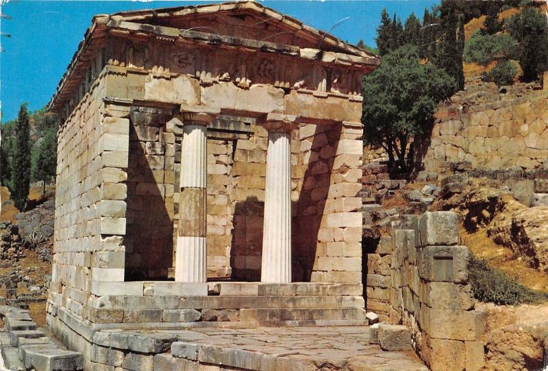 BR4006 Delphi Le Tresor de Atheniens   greece