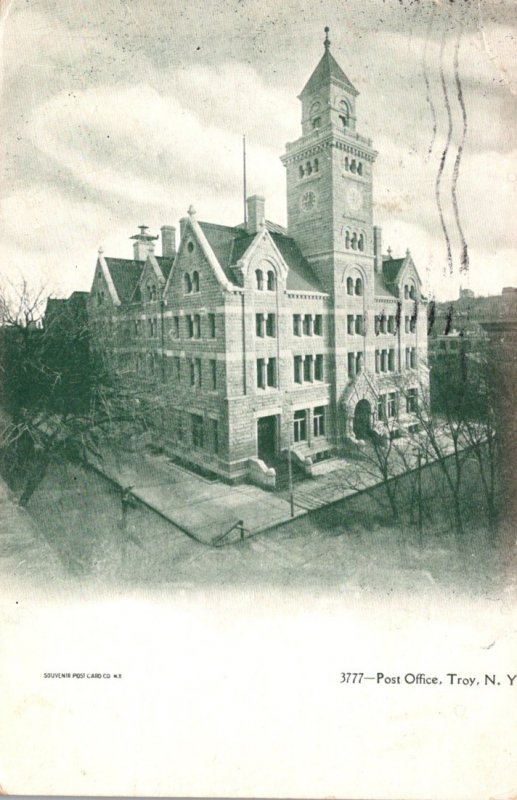 New York Troy Post Office 1907