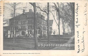 Hopkins Hall & Thompson Chapel at Williams College - North Adams, Massachuset...