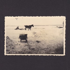 Original photo, Sleigh ride