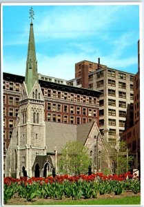 Postcard - Historic Christ Episcopal Cathedral - Indianapolis, Indiana