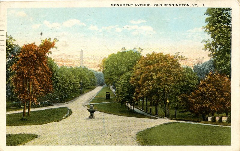 VT - Bennington. Monument Avenue