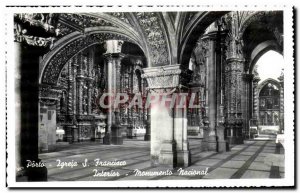 Postcard Old Porto Igreja Interiar Monumente nacional