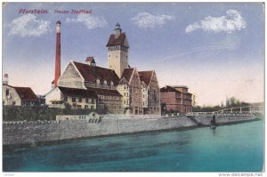 PFORZHEIM, Baden-Wurttemberg, Germany, 1900-1910's; Neues Stadtbad