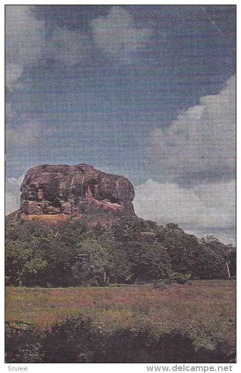 SRI LANKA, Ceylon, 1940-1960's; Rock Fortress Sigiriya