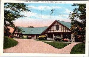 Postcard HOUSE SCENE Rockford Illinois IL AN9410