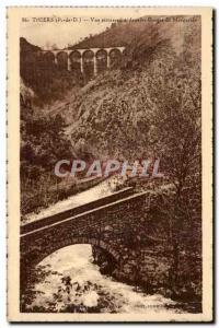 Thiers Auvergne Picturesque view in the gorges Margeride