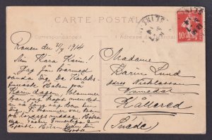 FRANCE, Postcard RPPC, Rouen, Alhambra Theater