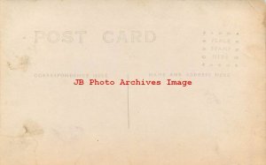 2 Postcards, Pickerel Lake, Iowa, RPPC, Boys & Men in Row Boat