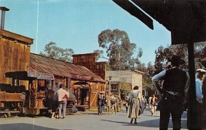 Main Street Ghost Town Knott's Berry Farm Buena, California USA View Postcard...