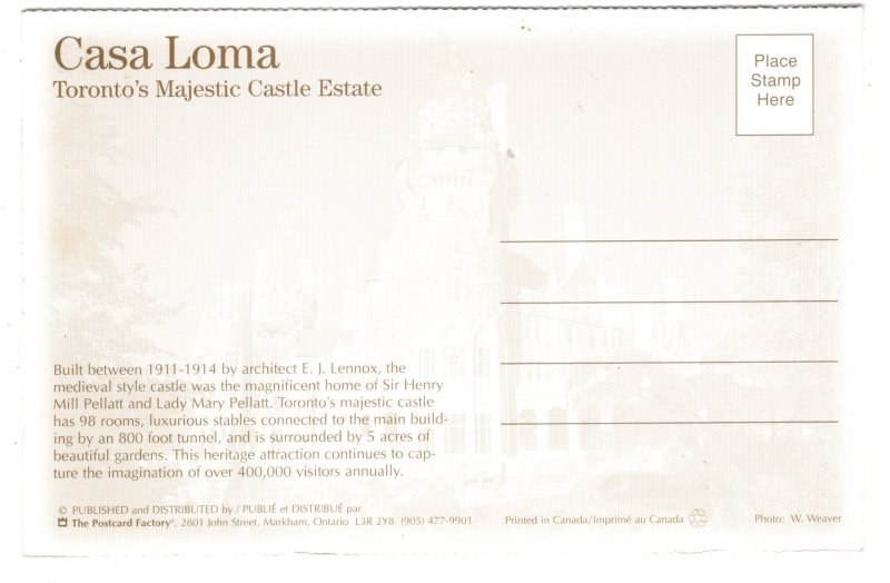 Casa Loma Castle, Toronto, Ontario