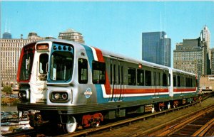 Illinois, Chicago - Ben Franklin Rapid Transit Train - [IL-223]