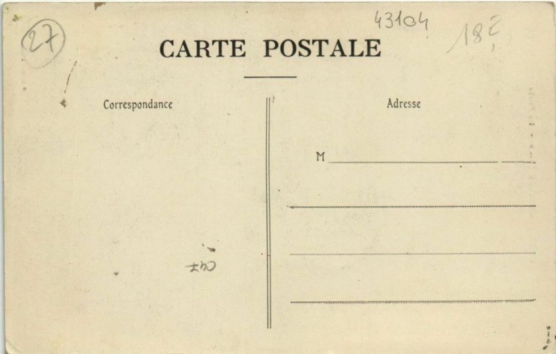 CPA AK BOURGTHEROULDE-La Poste (43104)