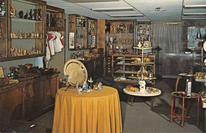 New Windsor Maryland Service Center Gift Shop Interior Vintage Postcard AA43898