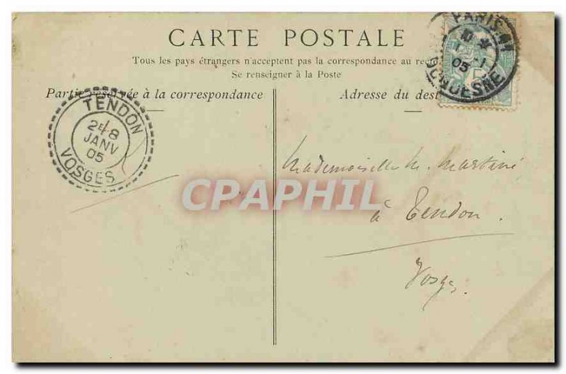 Old Postcard A Socialite Paris Mail Horses