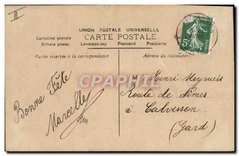 Postcard Old Henry Surname