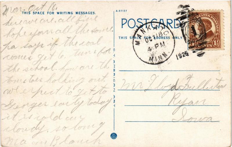 STATE TEACHERS COLLEGE MANKATO MINNESOTA