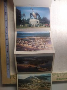 Postcard Album Lakehead grain elevators and sleeping giant, Canada 