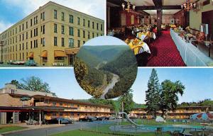 Wellsboro Pennsylvania 1960s Postcard Penn-Wells Motel Hotel & Motel