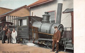 H74/ White Mountains New Hampshire Postcard c1910 Engine Mt Washington  96