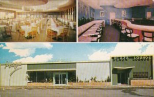 Florida Pompano Beach Plaza Cafeteria & Cocktail Lounge 1956