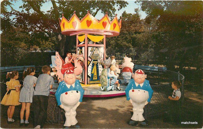 1950s Children's Amusement Wonder Go Round Oakland California Crocker 9447