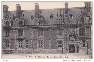 Le Chateau- Facade Louis XII, Blois (Loir-et-Cher), France, 1900-1910s