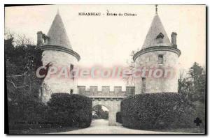 Postcard Old Mirambeau Entree Du Chateau