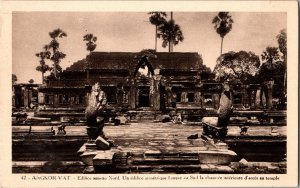 Vintage Postcard Cambodia Angkor Ruins Nadal 18 Cambodge Ruines d'Angko JB2