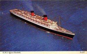 RMS Queen Elizabeth Steamer Ship 
