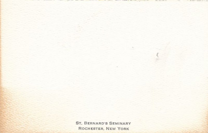 St Bernard's Seminary - Rochester NY, New York - Ephemera - Folded Note card