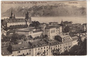 L'Universite la Cathedrale, Alpes de Savoie, Lausanne, Switzerland, Used...