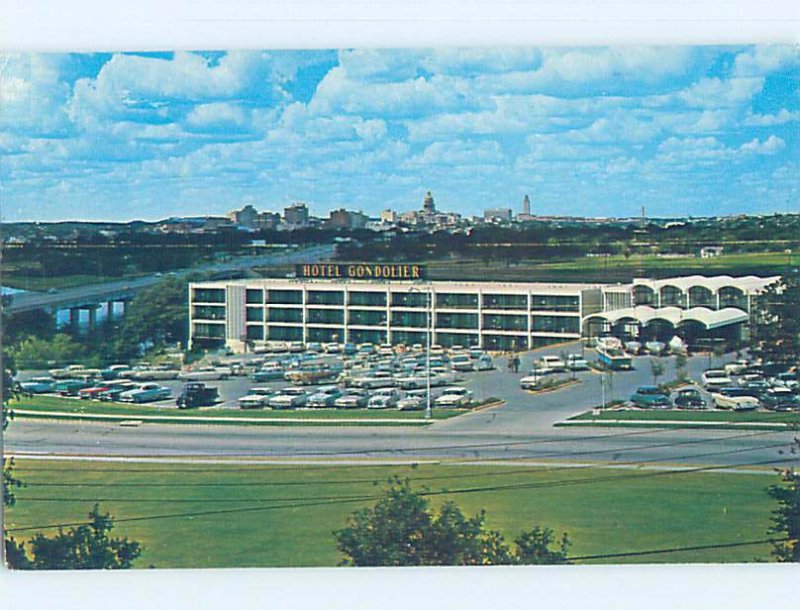 Pre-1980 MOTEL SCENE Austin Texas TX AD9217