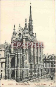 Postcard Old Paris Sainte Chapelle