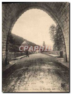 Postcard Old Lioran Tunnel Exit Riviera Lioran