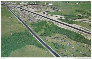 Autodrome, Drag Strip & Race Track, St-Felicien , Quebec , Canada ,1950-60s