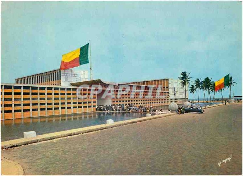 Postcard Modern Cotonou Palace of the Presidency of the Republic of Dahomey F...