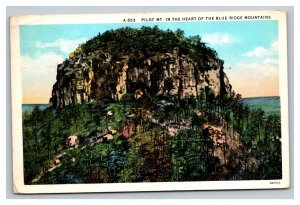 Vintage 1931 Postcard Pilot Mt. Heart of Blue Ridge Mountains Georgia