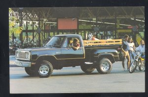 1979 DODGE WARLOCK PICKUP TRUCK CAR DEALER ADVERTISING POSTCARD