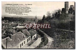 Montfort L & # 39Amaury - Generale view Old Postcard