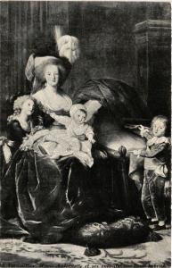 CPA VERSAILLES - Marie-ANTOINEtte et ses enfants par Vierée-hebrun (453297)