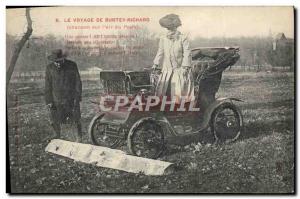 Postcard Old Automobile travel Burtey Richard
