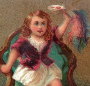 1870s-80s The Great Atlantic & Pacific Tea Co. Young America Cute Child P208