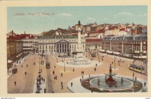 LISBOA , Portugal , 00-10s ; Praca D. Pedro IV