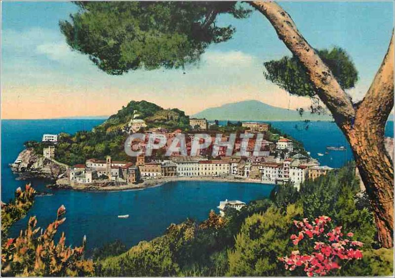 Postcard Modern Sestri Levante Peninsula