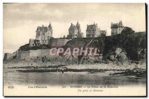 Old Postcard Dinard The tip of the Malouine