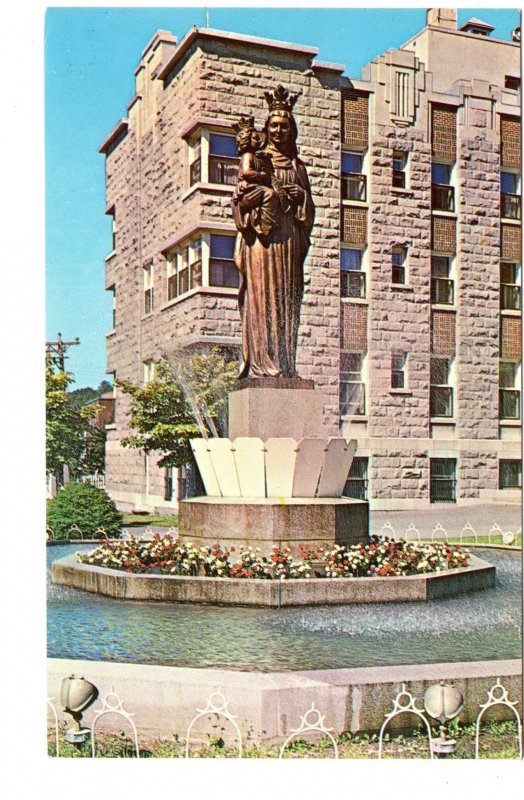 Mary and Jesus Fountain, Ste Anne de Beaupre, Quebec