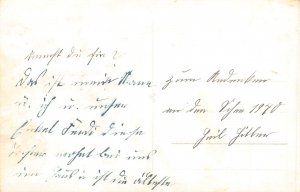 Family Real Photo 1940 Boy on Sledge pulled by Mother Snow Forest postcard