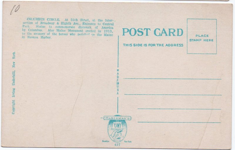 13260 Columbus Circle, New York City